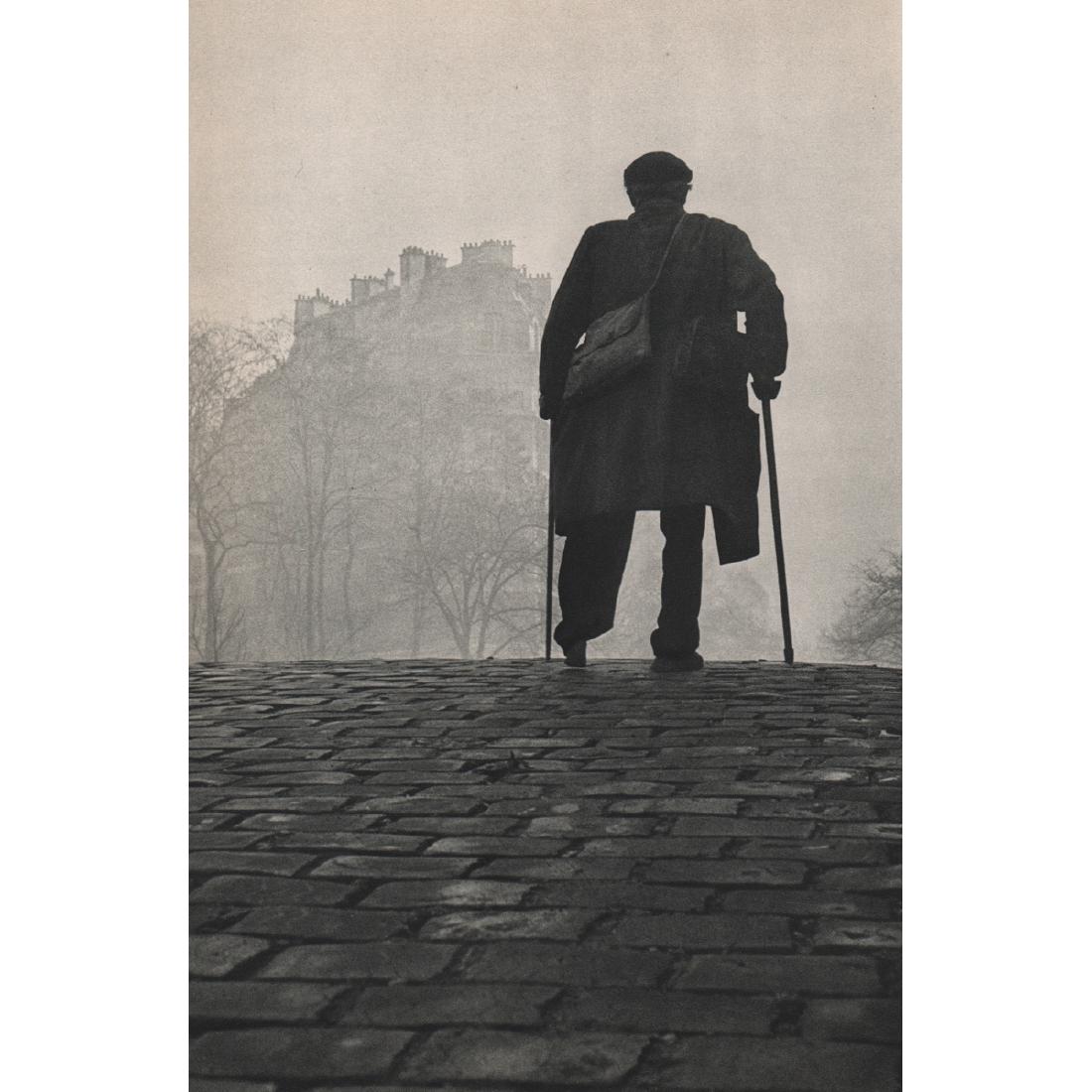 WILLY RONIS - Rue Gasnier-Guy: Artist: WILLY RONIS Print Title: Rue Gasnier-Guy - Place Martin-Nadaud Medium: Sheet-Fed Gravure Printing Date: 1954 Printed in France Image Size: 6.5 X 10 inches Willy Ronis (1910-2009) was a French