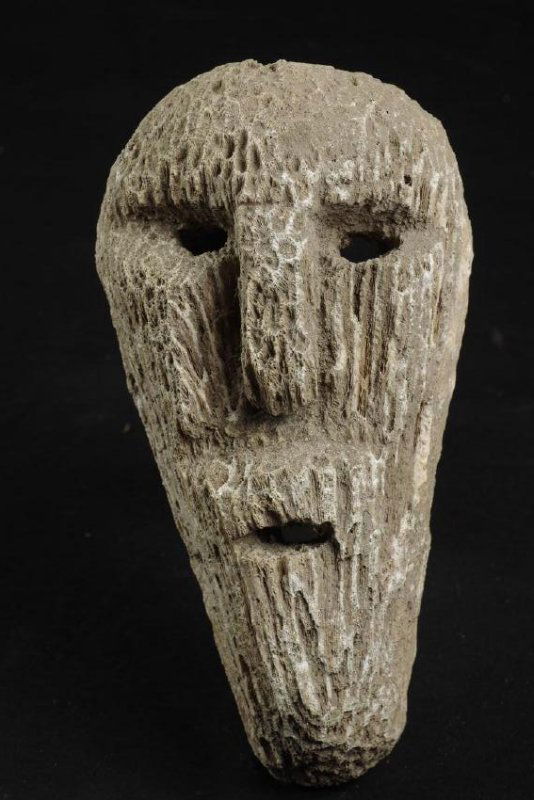 Atoni Mask Fossilized Coral Atoni Tribe West Timor (1 of 10)