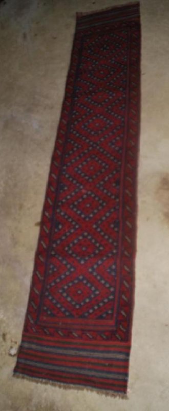 Vintage Herati Runner Carpet 8x2 (1 of 4)