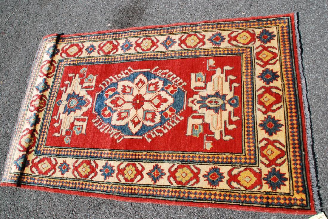 Vintage Afghan Kazak Rug 5.6x3.6 (1 of 3)