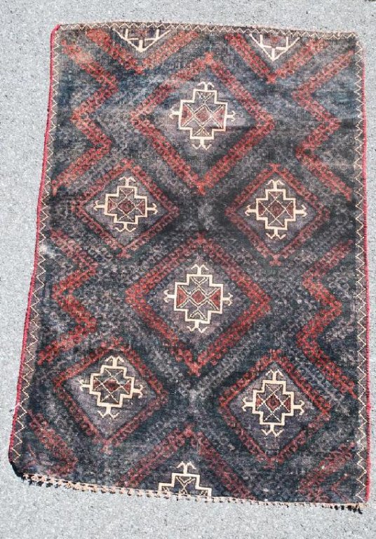 Vintage Baluch Carpet 4.3x2.9 (1 of 3)