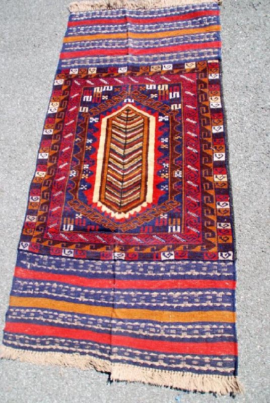 Vintage Tribal Saddle Bags 3x1.6, 3x1 (1 of 3)