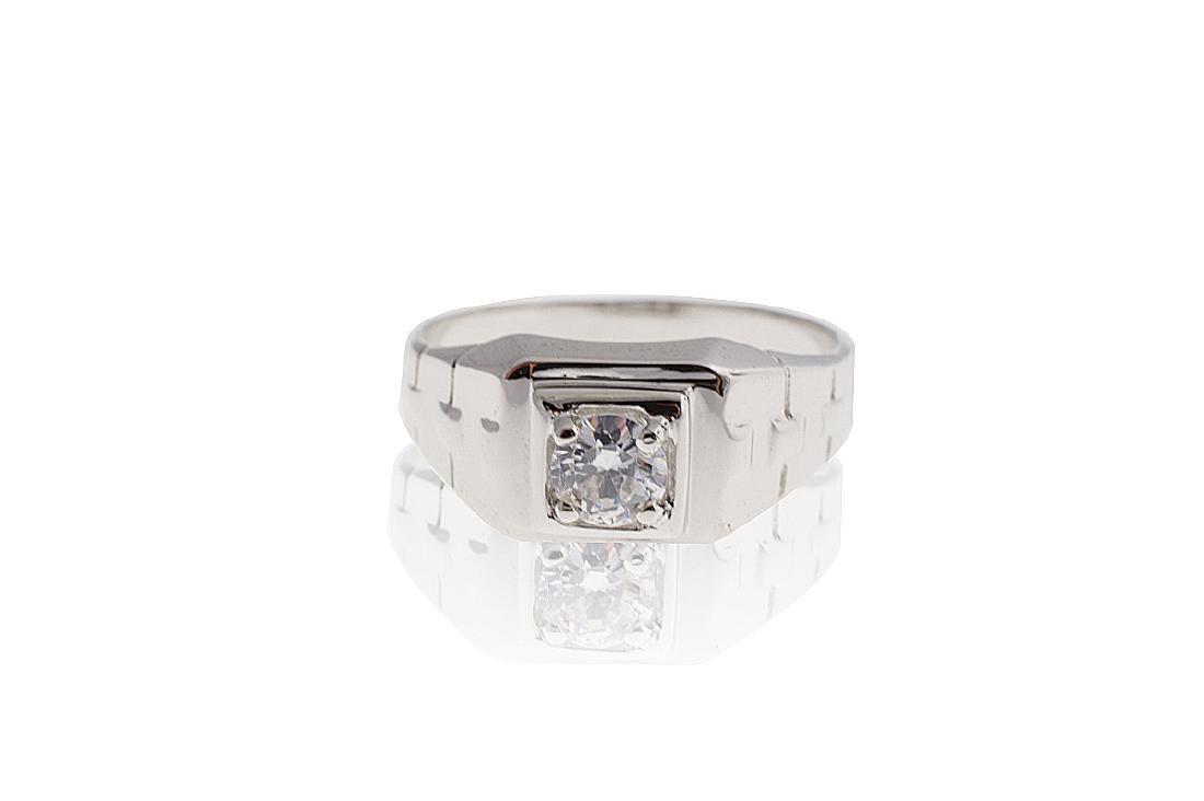 .925 Sterling Silver & Cubic Zirconia Ring (1 of 5)