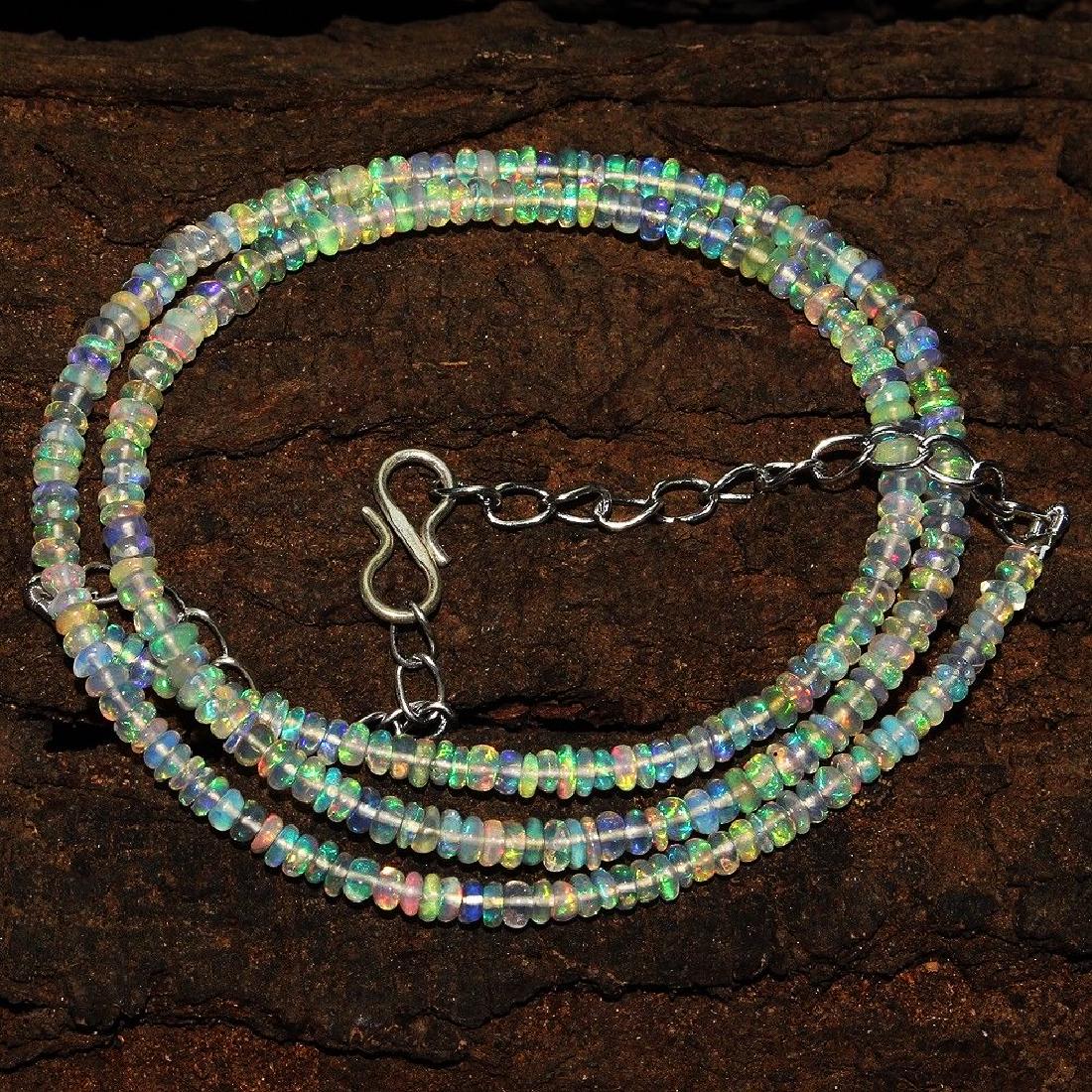 27 ct Ethiopian Opal Bead Necklace (1 of 3)