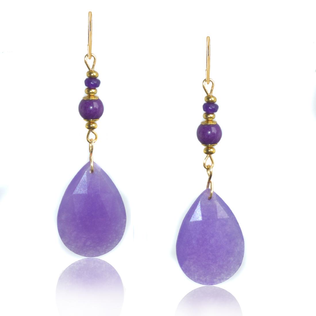 Lavender Jade Earrings (1 of 4)