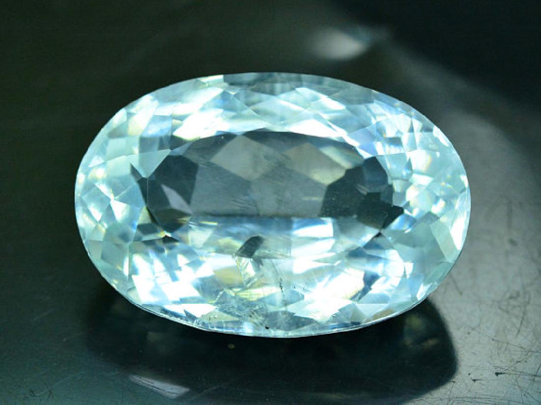 24.605 cts Certified Untreated Aquamarine Gemstone from (1 of 9)