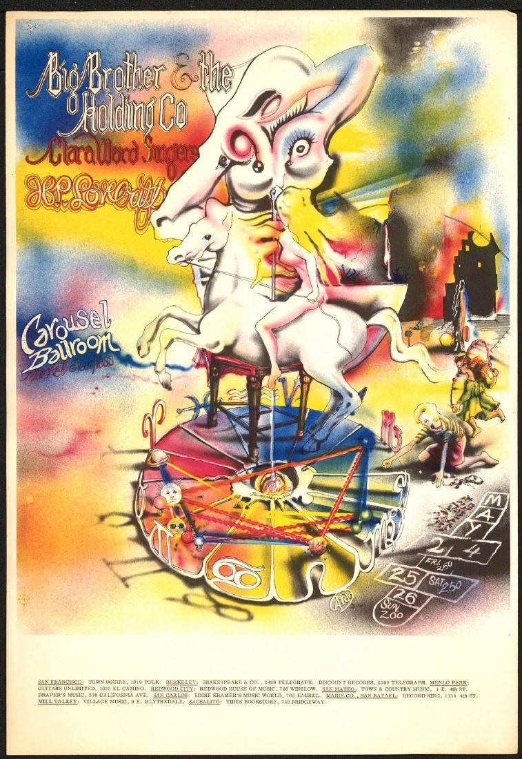 AOR 2.164 Big Brother & the Holding Company Handbill (1 of 1)