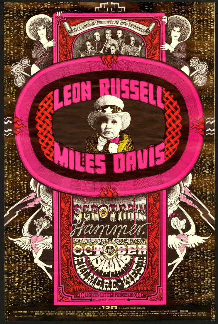 BG-252 Leon Russell Poster (1 of 1)