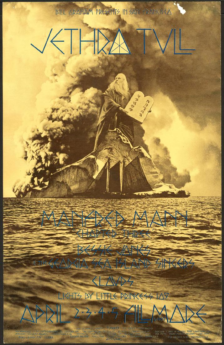 Scarce BG-226 Jethro Tull Poster (1 of 1)