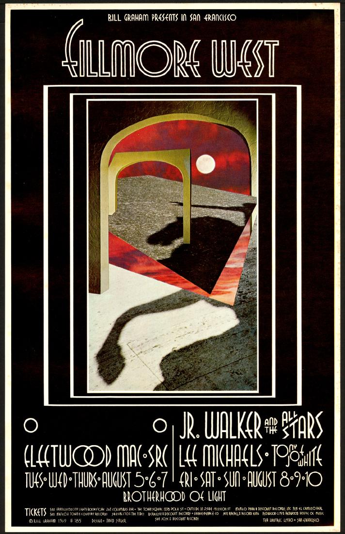 Interesting BG-185 Fleetwood Mac Poster (1 of 1)