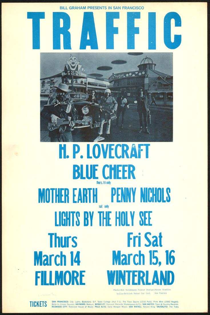 Odd BG-111 Traffic Poster by Stanley Mouse (1 of 1)