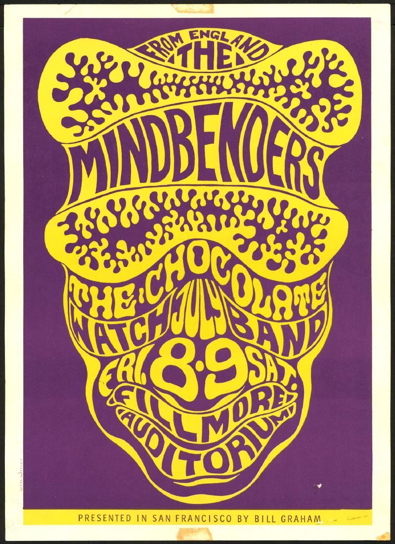 Third Print BG-16 Mindbenders Poster (1 of 1)