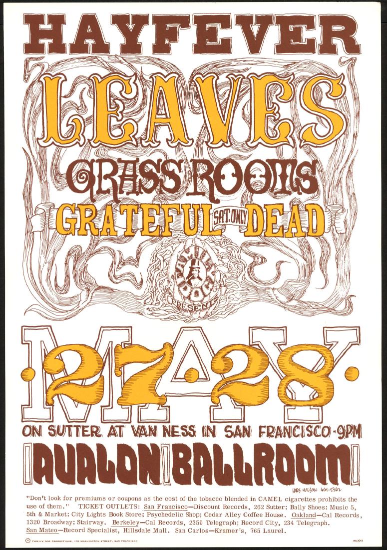 FD-10 Grateful Dead Poster (1 of 1)