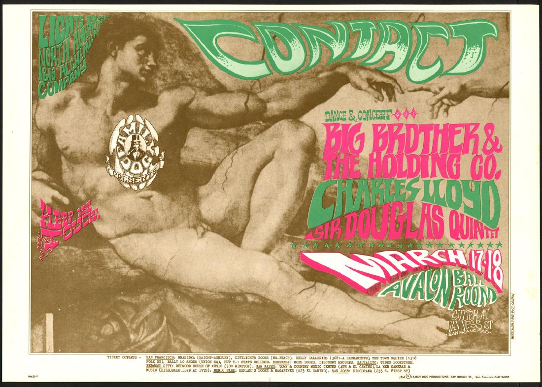 FD-52 Big Brother & the Holding Company Poster (1 of 1)