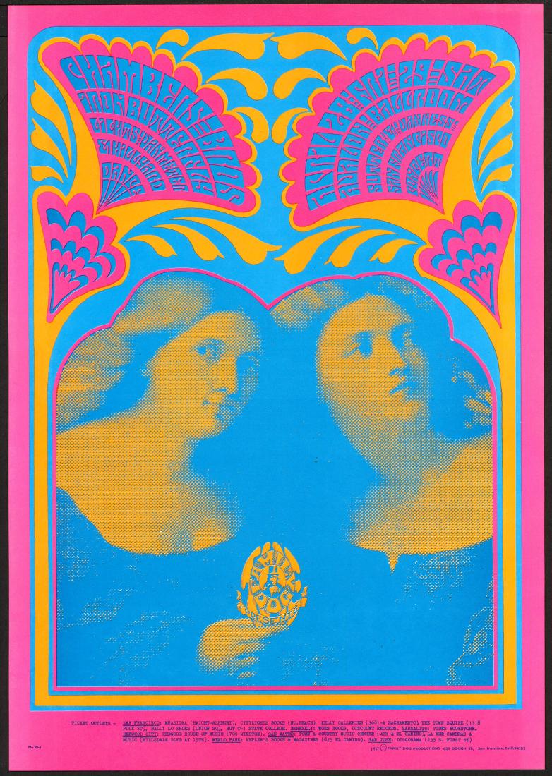 In Demand FD-59 Chambers Brothers Poster (1 of 1)