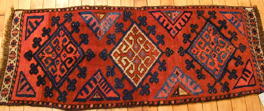 Antique Kirghiz Rug 1'5'' X 3'6'' (1 of 2)