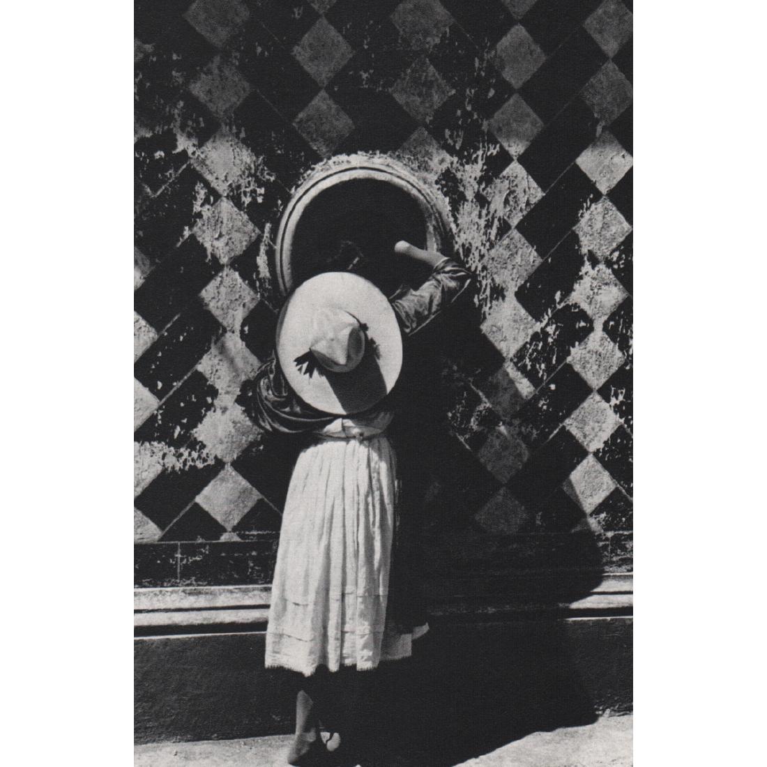 MANUEL ALVAREZ BRAVO - Senorita, 1902: Artist: MANUEL ALVAREZ BRAVO Print Title: Senorita, 1902 Medium: Sheet-fed Gravure Printing Date: 1970's Printed in Switzerland Image Size: 4.5 X 6.75 inches Manuel Alvarez Bravo (1902-2002) was Mexic
