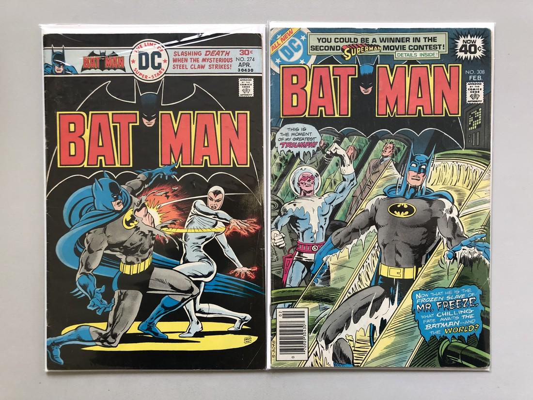Lot of 2 Batman (1940) #274 308 (1 of 2)