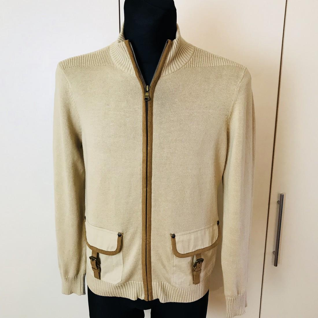 Men's Ralph Lauren Full Zip Jumper Sweater Size L (1 of 7)