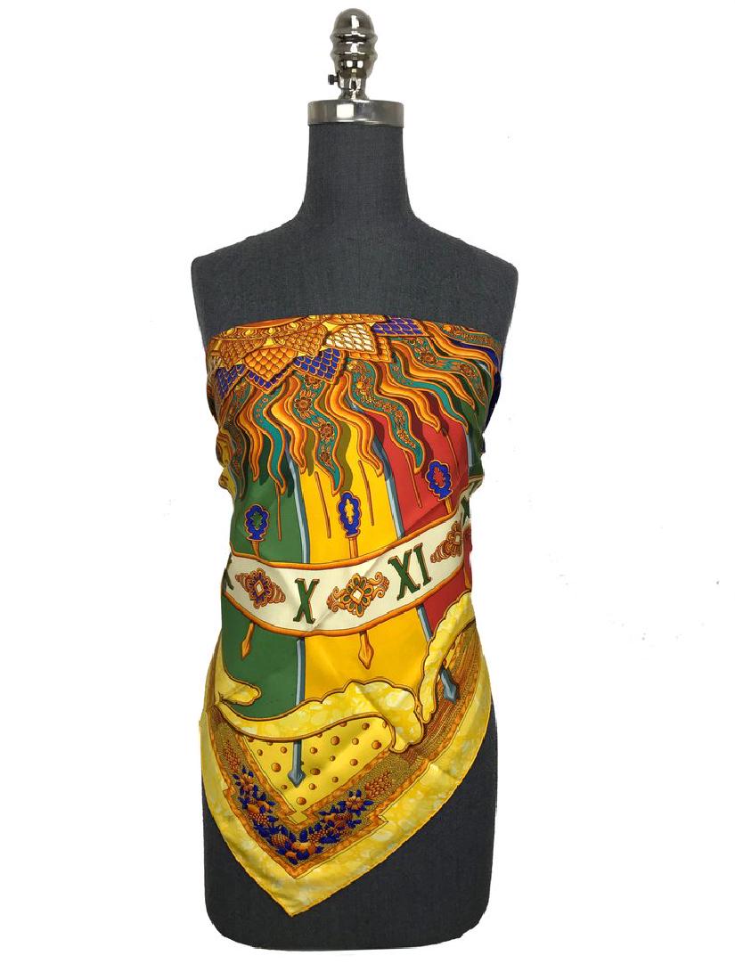 Hermes Carpe Diem Silk Scarf 90 (1 of 13)