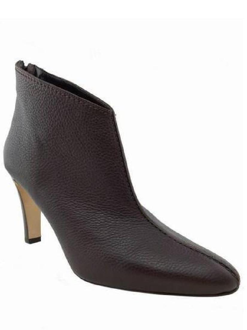 Manolo Blahnik Texured Leather Ankle Booties Size 9 (1 of 13)