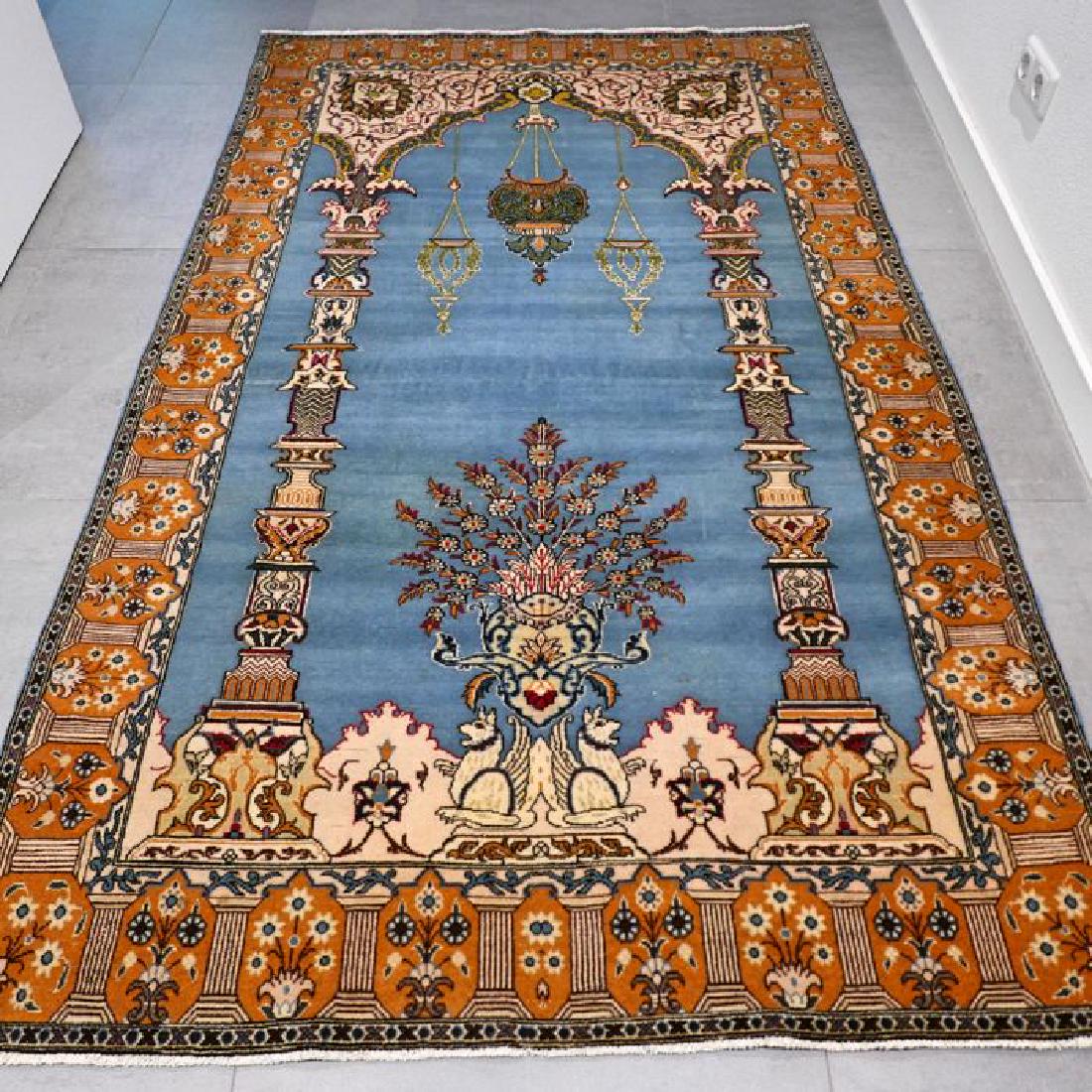 Special Design Qum Hand Knotted With Silk Rug 7.1x4.3 (1 of 10)