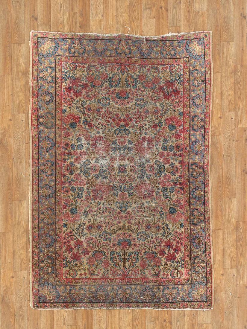 Antique Persian Kerman Lavar Rug 3.9x5.9 (1 of 4)