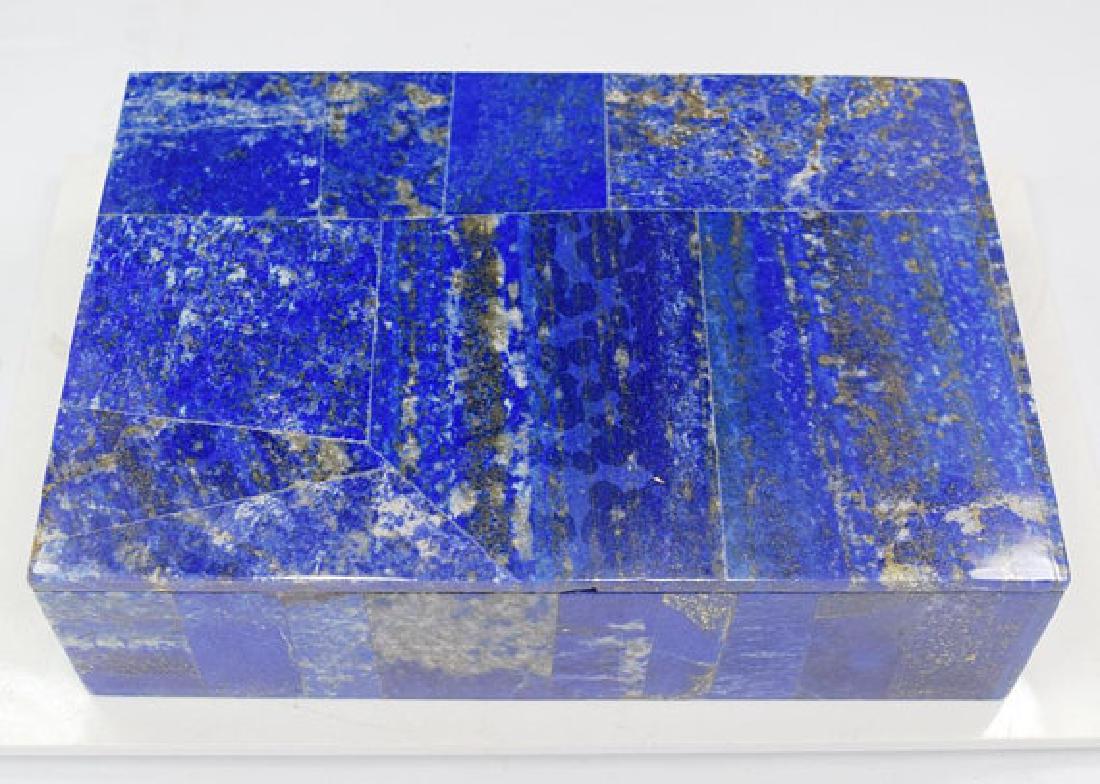 Fine Lapis Lazuli Jewelry Box - Decorative ~ Handmade ~ (1 of 5)