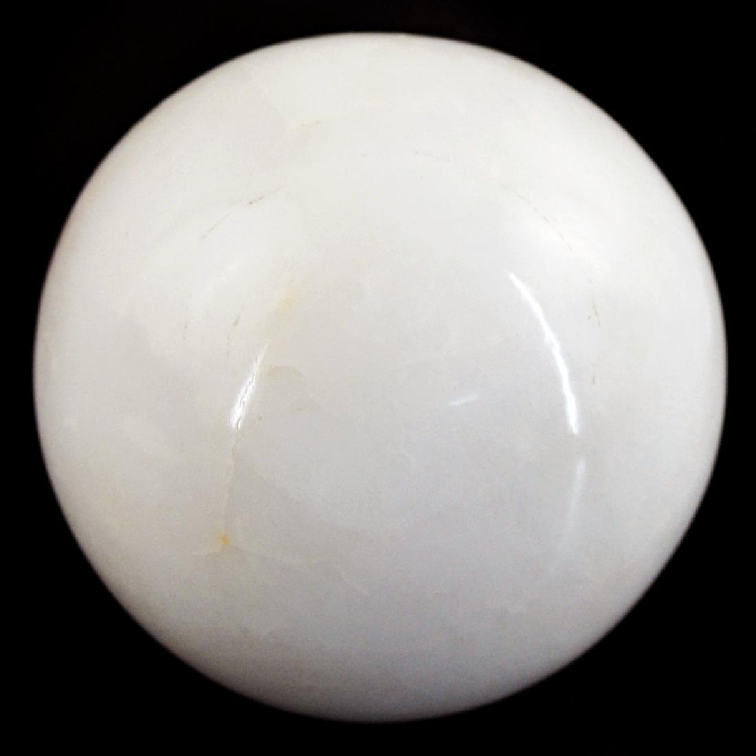 White Agate Healing Ball - Rare (1 of 2)