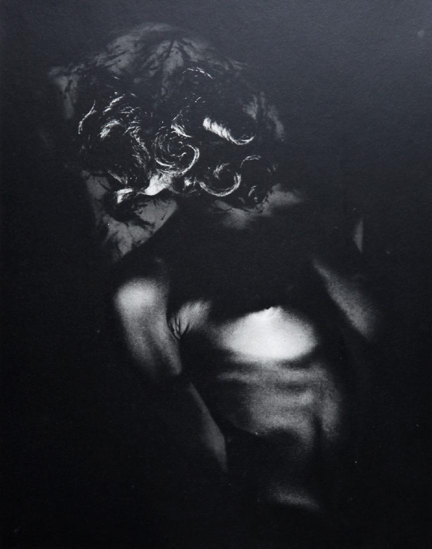 ERWIN BLUMENFELD - Solirized Nude, New York,1943: Artist: Erwin Blumenfeld Title: Solirized Nude, New York,1943 Date Printed: 1979 Medium: Photogravure Printer Location: Printed in Italy in 1979 Size: 27.9 x21.9 cm - 10 x8.6 inch, With tissue guard M