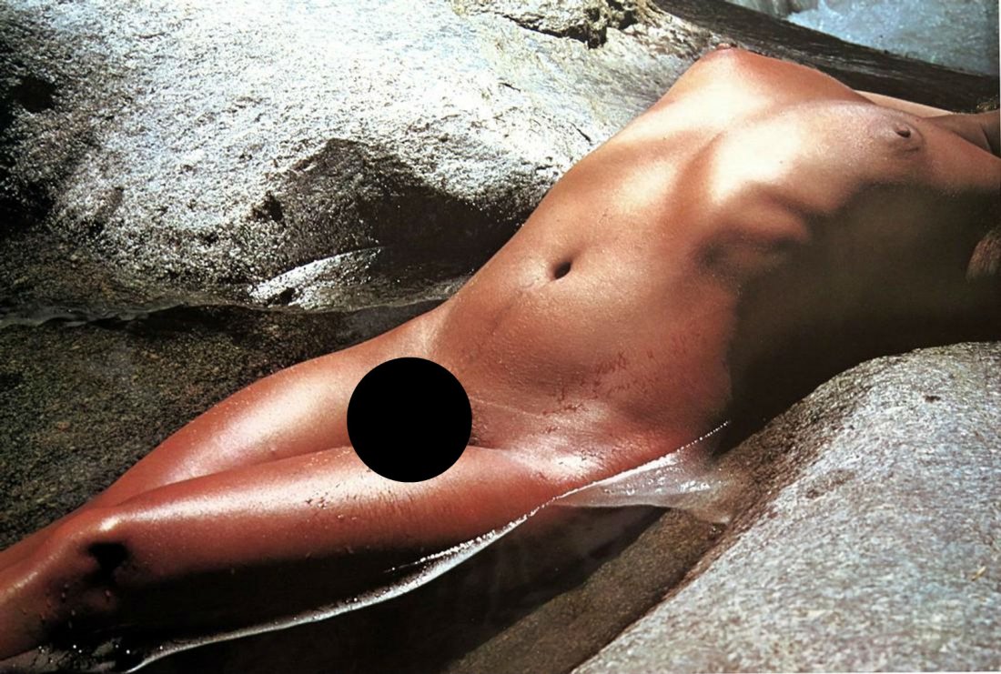 LUCIEN CLERGUE - Nude in water: Artist: Lucien Clergue Title: Nude in water Date Printed: 1979 Medium: Colour Photo-lithograph Printer Location: Printed in Marseille Size: 20 x 30 cm - 8.5 x 13 Inches Mount 30 x 40 cm - 11.5 x 15.5 