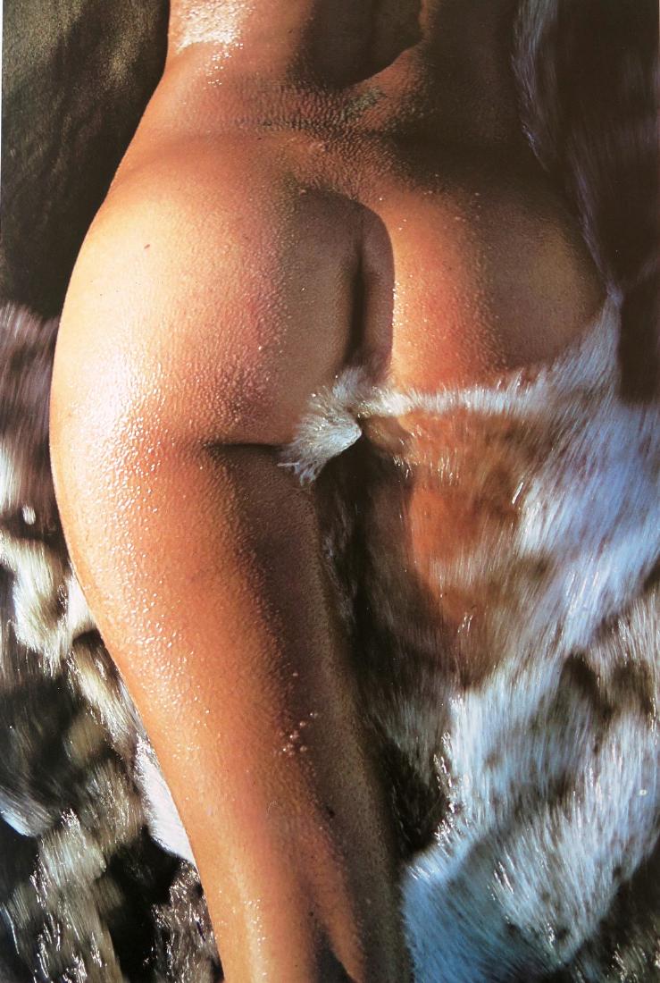 LUCIEN CLERGUE - Derriere: Artist: Lucien Clergue Title: Derriere Date Printed: 1979 Medium: Colour Photo-lithograph Printer Location: Printed in Marseille Size: 20 x 30 cm - 8.5 x 13 Inches Mount 30 x 40 cm - 11.5 x 15.5 inch 