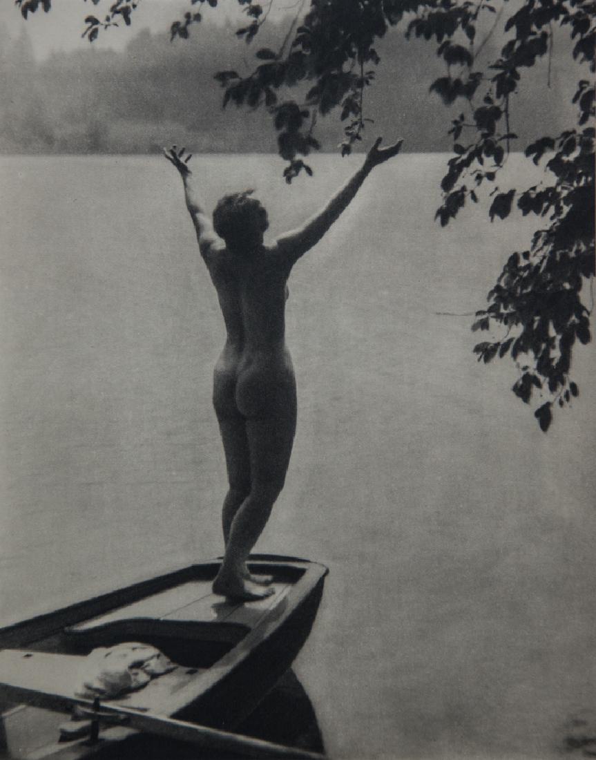 FRANZ FEILER - Sur La Riviere: Artist: Feiler, Franz Title: Sur La Riviere Medium: Sheet Fed Gravure, 1933, France Dimensions: 7.25x9.3" Heat Wax Mounted on 12x16" Conservation Board Please note that this lot has a confidential res