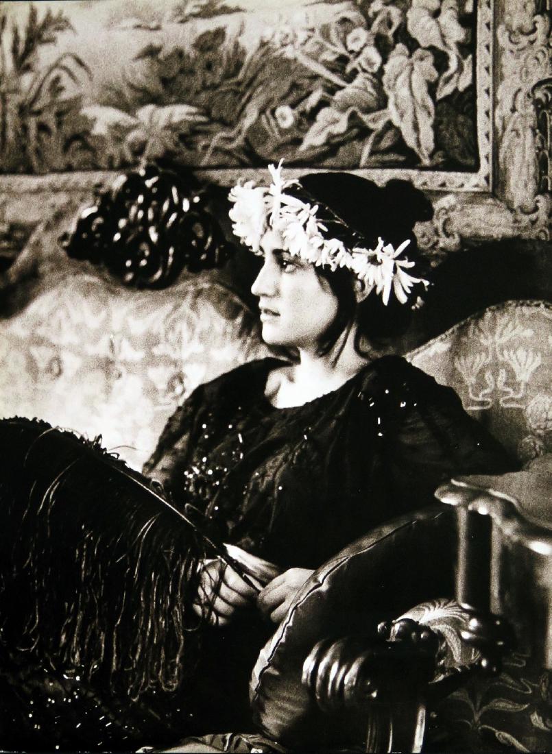 IRINA IONESCO - Amelie XXI: Artist: Irina Ionesco Title: Amelie XXI Date Printed: 1974 Medium: Photogravure - Large Sepia Toned Print Printer Location: Printed in France Size: 30 x 40 cm - 11.5 x 15.5 inch Irina Ionesco is a Fre