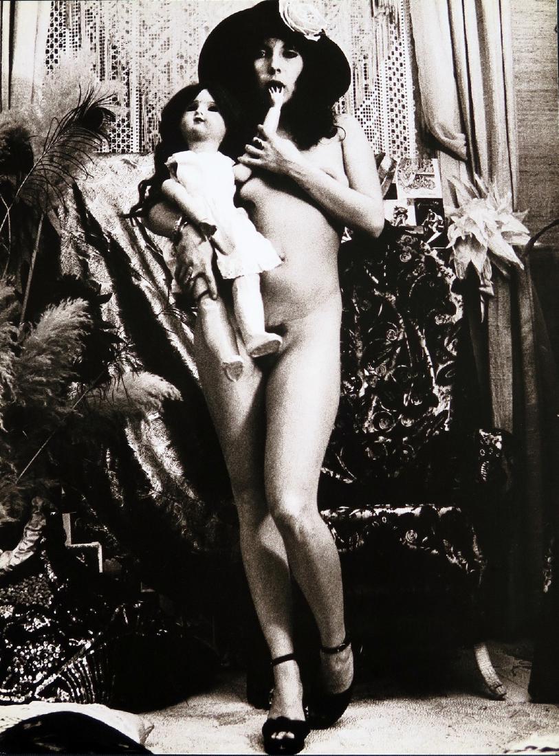 IRINA IONESCO - Elisabeth IX: Artist: Irina Ionesco Title: Elisabeth IX Date Printed: 1974 Medium: Photogravure - Large Sepia Toned Print Printer Location: Printed in France Size: 30 x 40 cm - 11.5 x 15.5 inch Irina Ionesco is a F