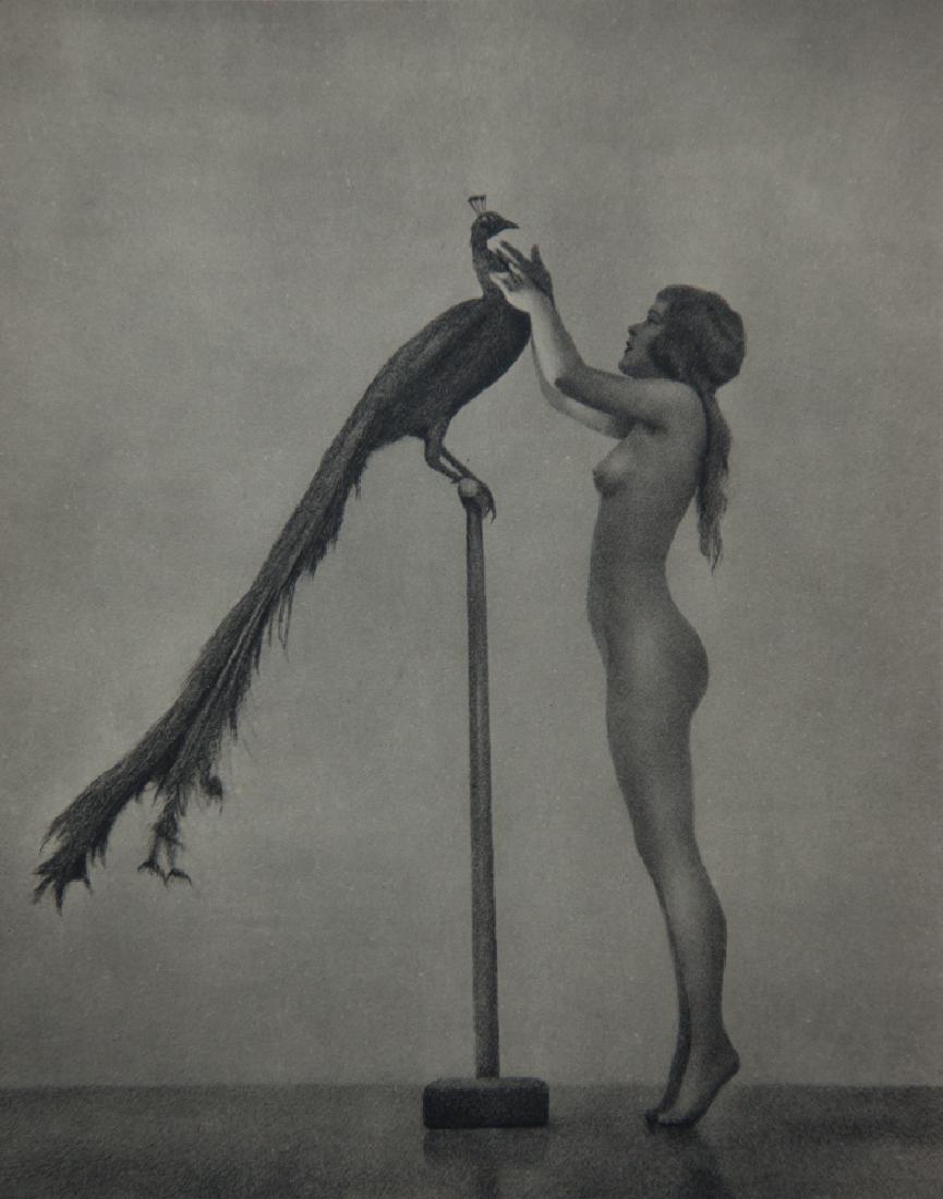 WILLIAM MORTENSEN - Admiration Mutuelle: Artist: Mortensen, William Title: Admiration Mutuelle Medium: Sheet Fed Gravure, 1933, France Dimensions: 7.5x9.35" Heat Wax Mounted on 12x16" Conservation Board William Mortensen was an American art 
