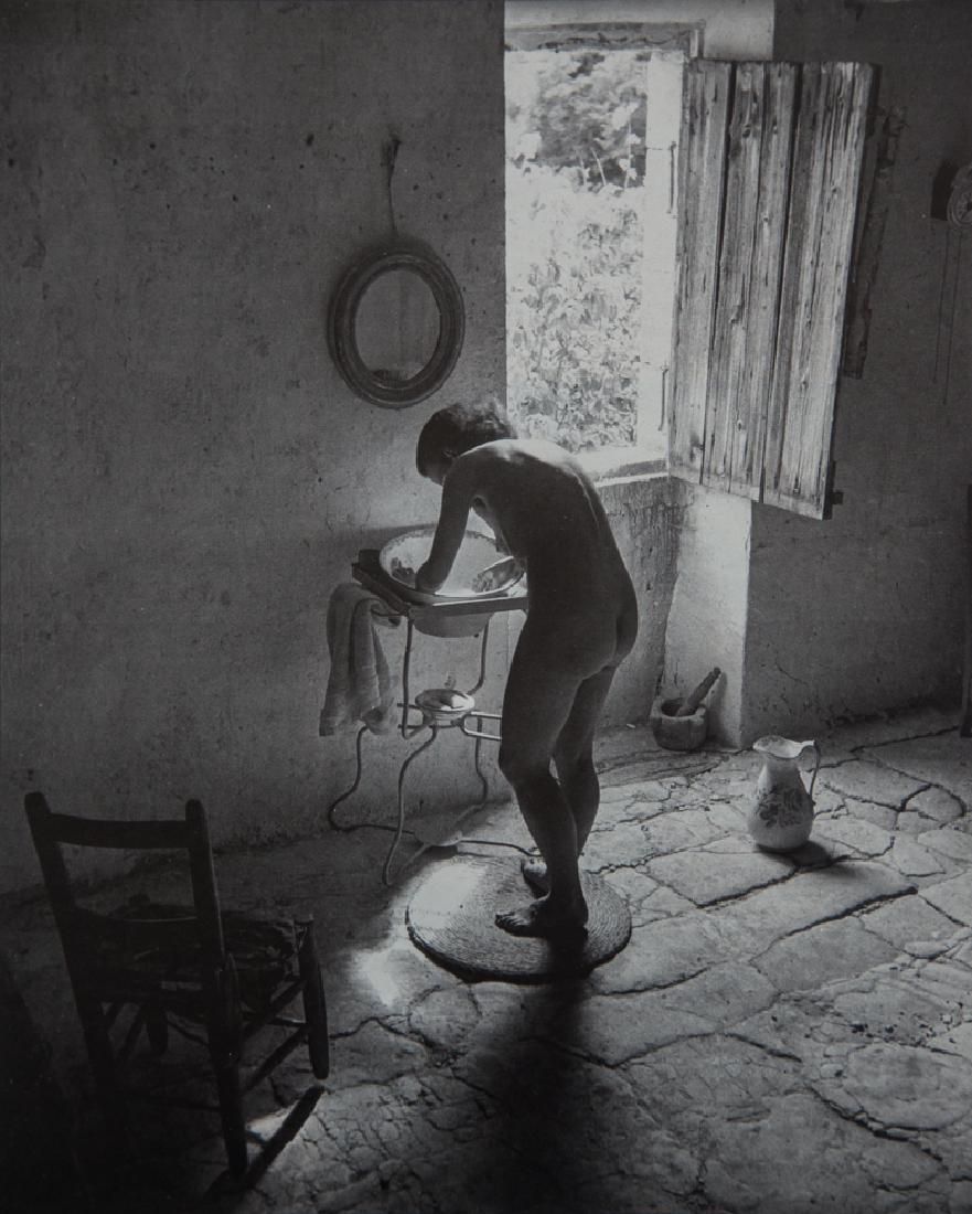 WILLY RONIS - Le Nu Provencal, 1949: Artist: Ronis, Willy Title: Le Nu Provencal, 1949 Medium: Photo Litho, 1983, Italy Dimensions: 8.7x9.5" Heat Wax Mounted on 12x16" Conservation Board Willy Ronis (1910-2009) was a French photographer.