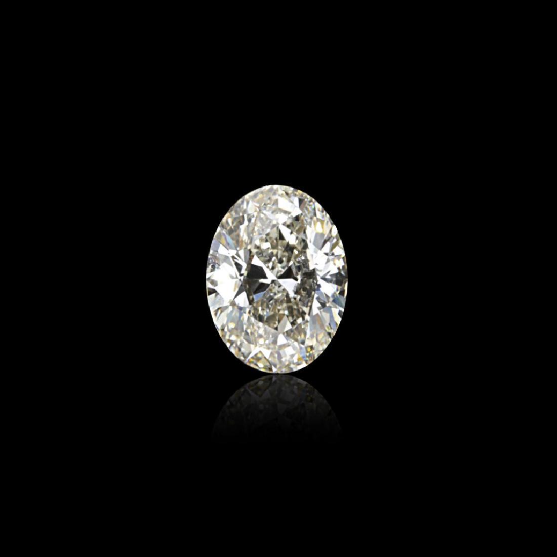 1.01 ct. Natural J color VVS2 Oval shape Diamond. (1 of 6)