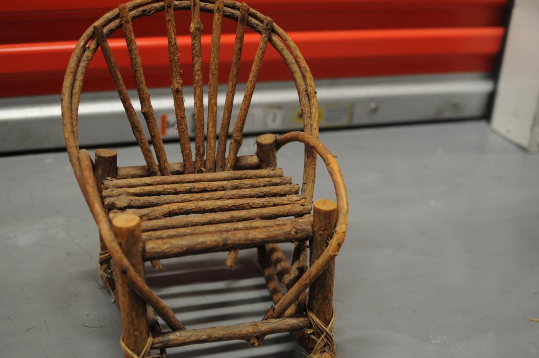 American Folk art Twig Chair (1 of 4)