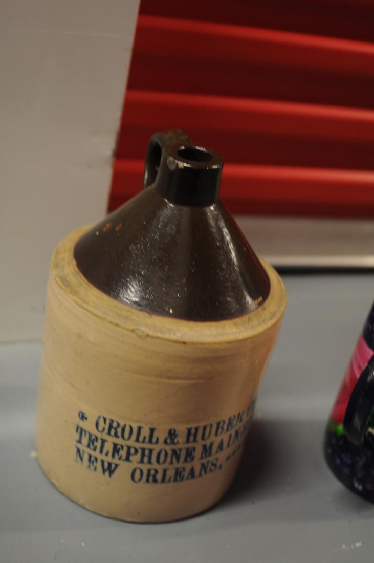 Rare New Orleans Whiskey Jug (1 of 4)
