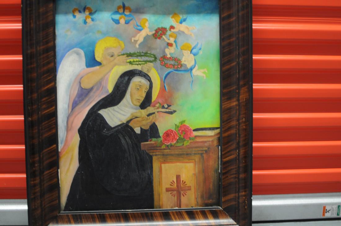 Fine Antique Mexican Retablo (1 of 3)