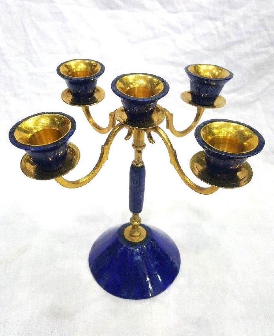 655 Grams Artistic Handmade Natural Lapis Lazuli (1 of 5)