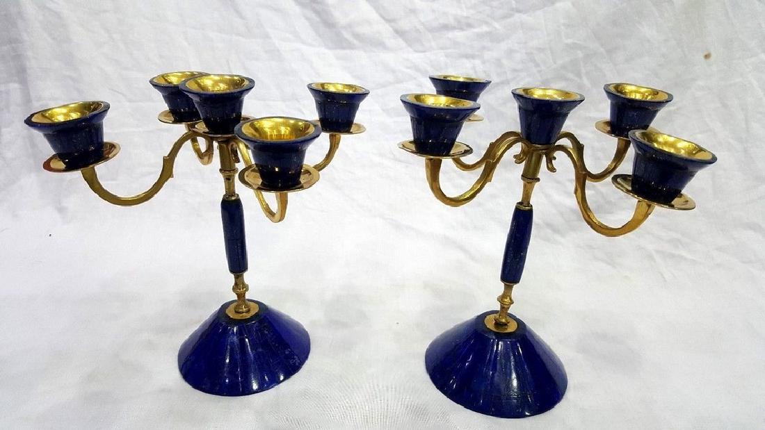 1.3 KG Artistic Handmade Natural Lapis Lazuli Paired (1 of 5)