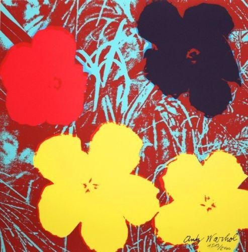 ANDY WARHOL, after Poppy Flowers (1 of 3)