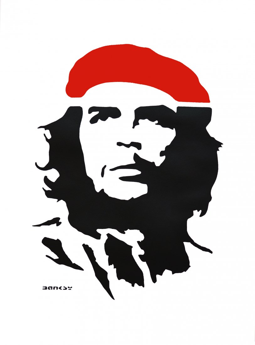 BANKSY, after Che Guevara Red Baret (1 of 2)