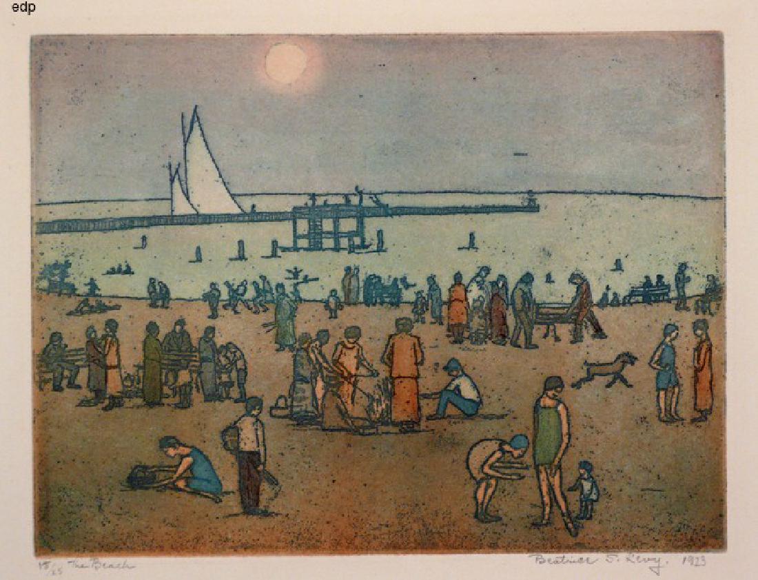 Beatrice Levy the Beach (1 of 1)