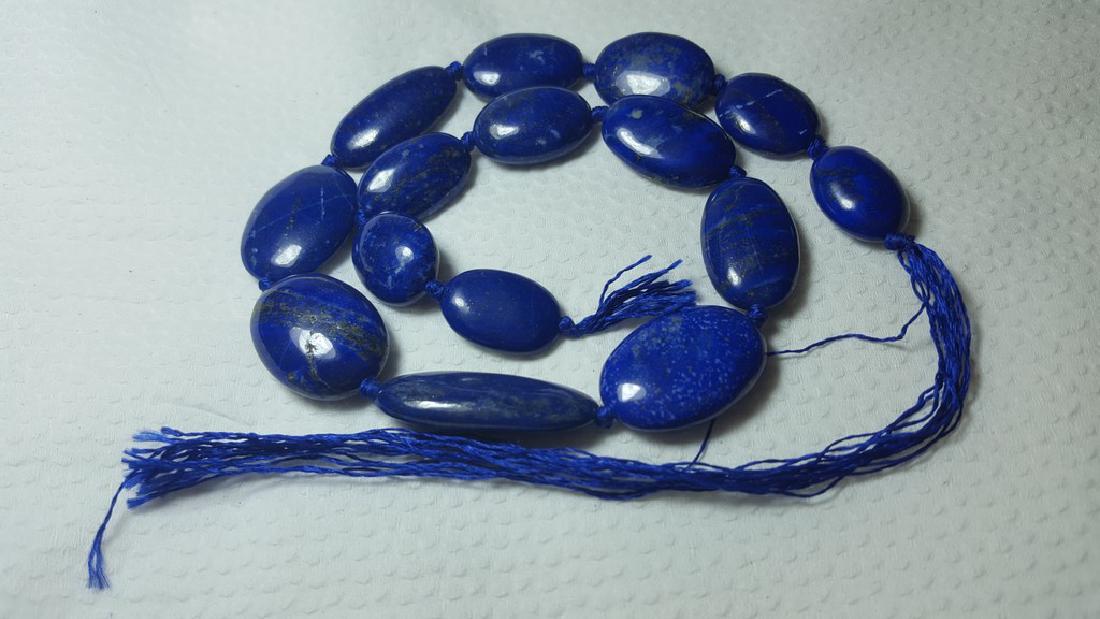 SUPREME QUALITY NATURAL LAPIS LAZULI STRAND: Item: SUPREME QUALITY NATURAL LAPIS LAZULI STRAND Origin: AFGHANISTAN Please note that this lot has a confidential reserve. When you leave a bid in advance of the auction, submit your maximum. The bid