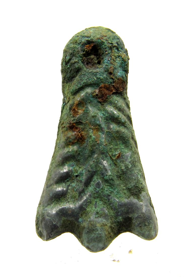 Medieval Viking Era Bronze Dragon Foot Pendant (1 of 2)