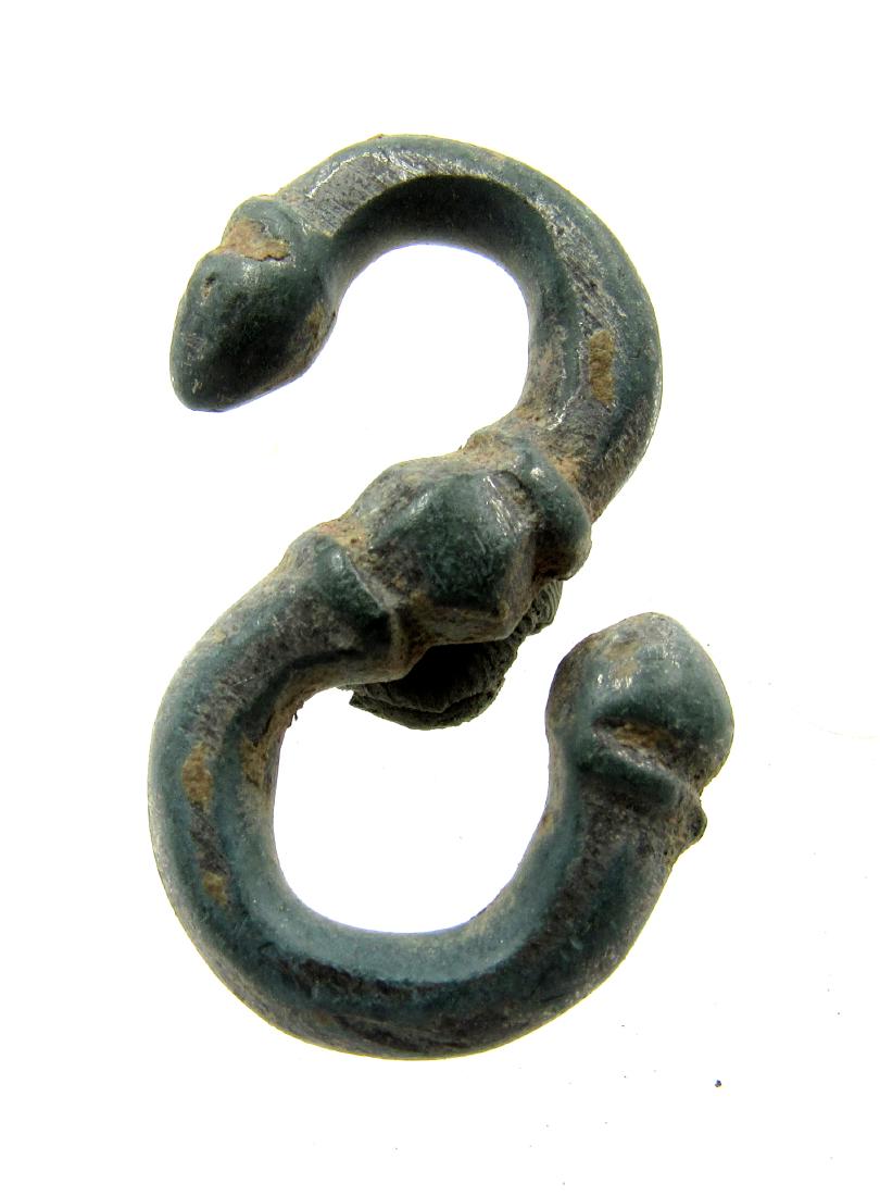 Medieval Viking Era Bronze Dragon Fafnir Amulet (1 of 3)