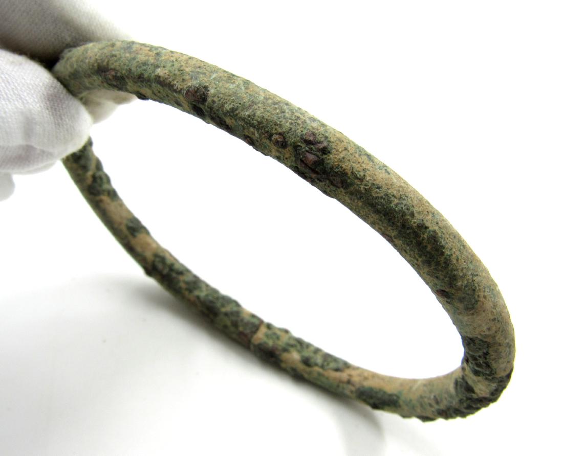 Ancient Bronze Age Warrior's Arm Ring